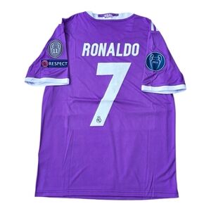 Real Madrid Cristiano Ronaldo 2017 final Champions League Men Jersey